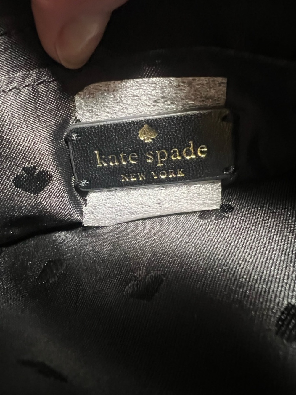 Kate Spade New York Chelsea Medium Wristlet Pouch in leopard sparkle print - Picture 6 of 8